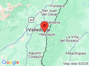 Map of Site Report: Perija, Colombia